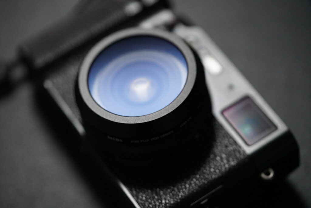 Protective filter for Fujifilm X100V